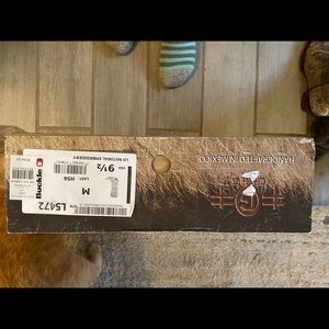 Women’s Buckle Boots, size 9.5. New boots only wore once. Hand crafted in Mexico